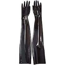 60cm丈 ラバー ラテックス ロンググローブ ゴム手袋 長手袋 コスプレ衣装 60cm丈 ラバー ラテックス ロンググローブ ゴム手袋 長手袋